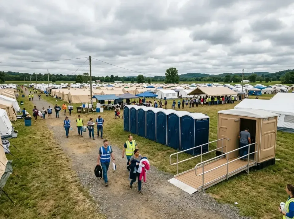 disaster-relief-camp-restrooms-010 — frequently asked questions, Dumpster & Portable Bathrooms Rental in Bluefield, WV